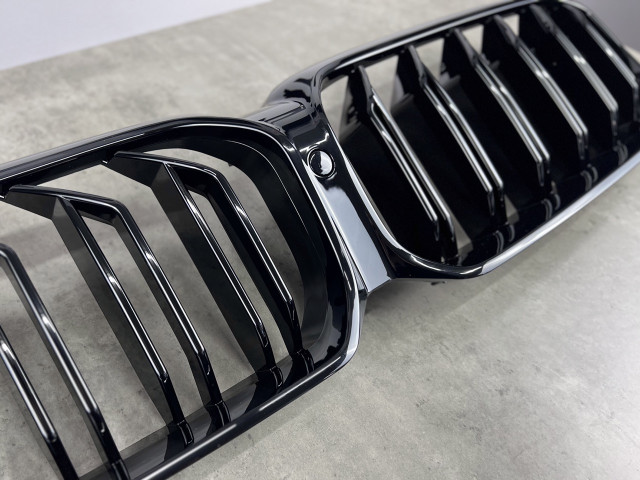 Решітка радіатора (ноздрі) рест. - M5 (подвійні) - BMW 5 LCI (G30/G31)