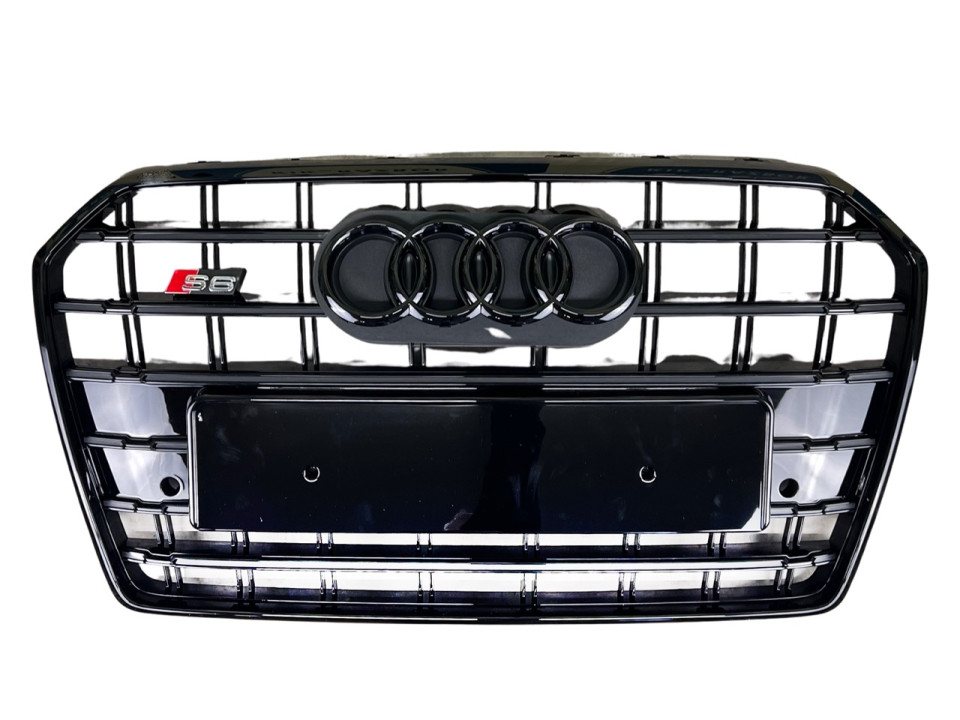 Решітка радіатора - S Line (рест.) - AUDI A6 (C7) 2014-2018