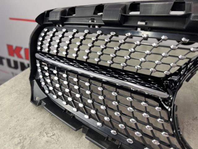 Решітка радіатора - Diamond  (Black) - Mercedes Benz (CLA-Class W117) 2016-2018