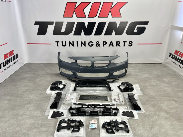 Передній бампер (з комплектом та парк.) - М Paket - BMW 4 (F32/F33/F36/F82) 51118060879