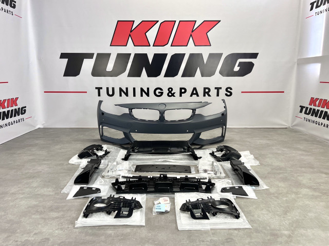 Передній бампер (з комплектом та парк.) - М Paket - BMW 4 (F32/F33/F36/F82) 51118060879
