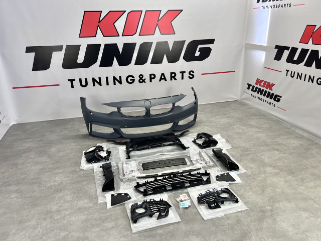 Передній бампер (з комплектом та парк.) - М Paket - BMW 4 (F32/F33/F36/F82) 51118060879