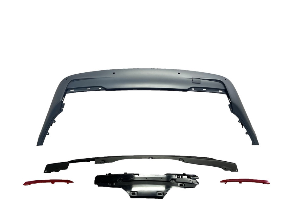 Задній бампер (з комплектом, з парк.) - M Paket - BMW 3 (F30) 51128056498