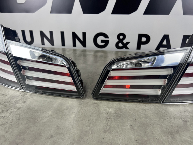 Комплект задніх ліхтарів (білі) - BMW 5 (F10)