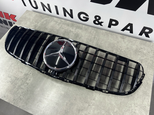 Решітка радіатора - GT Piano Black - Mercedes Benz (GLC-Class X253) 2015-2019